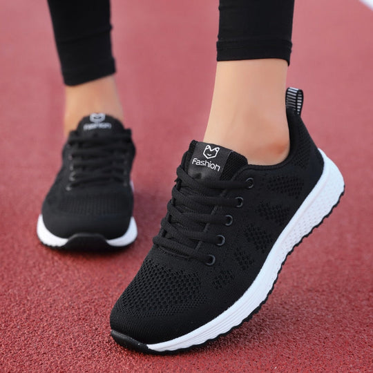 Buty sportowe ortopedyczne z siateczką damskie