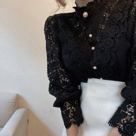 Evy | Elegancka Bluzka Koronkowa