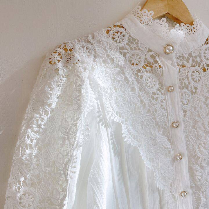 Evy | Elegancka Bluzka Koronkowa