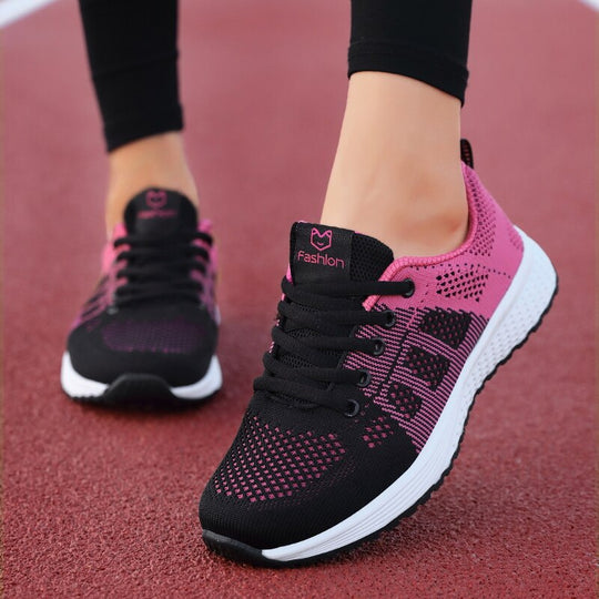 Buty sportowe ortopedyczne z siateczką damskie