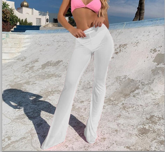 Belle | Bikini Cover Up Plażowe Spodnie