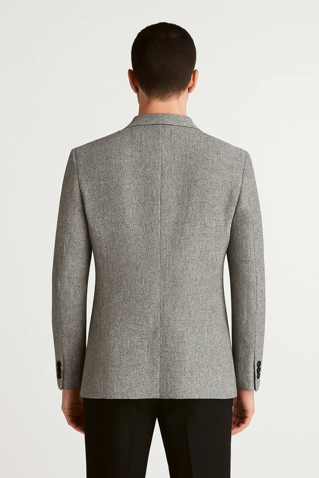 Męska Marynarka | Slimfit & Elegancka | Z Guzikami | Całoroczna