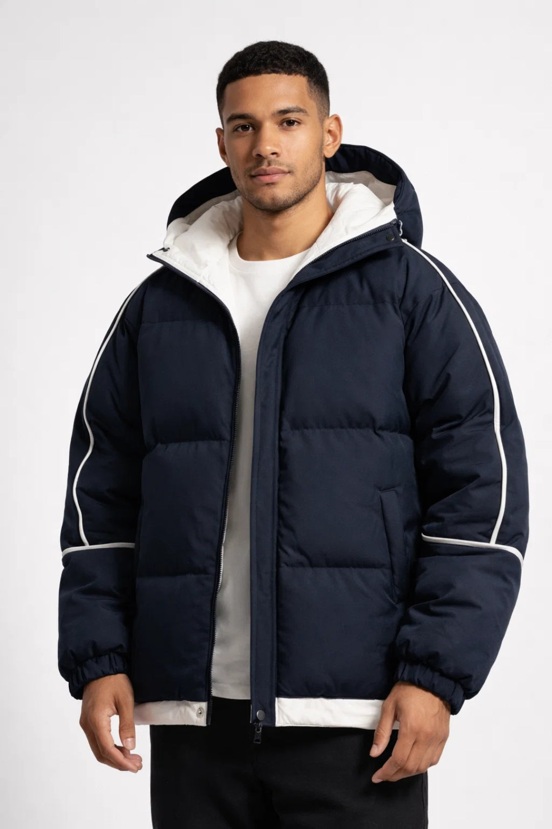 Kurtka Męska | Premium | Z Kapturem | Zima