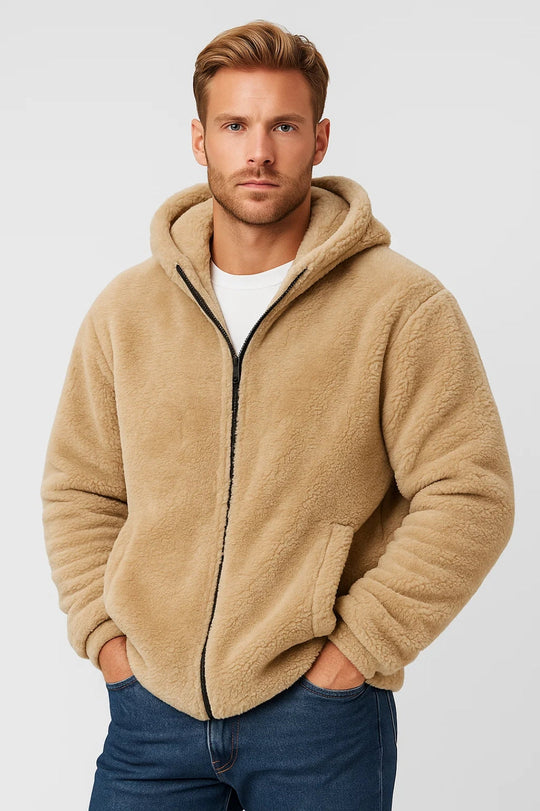 Hoodie Męski | Z Suwakiem | Casual | Zima | Wygodny krój | Idealny na zimne dni