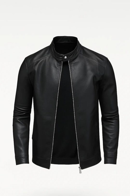 Kurtka Męska | Z Zipperem | Minimalistyczna | Całoroczna | Wygodny krój