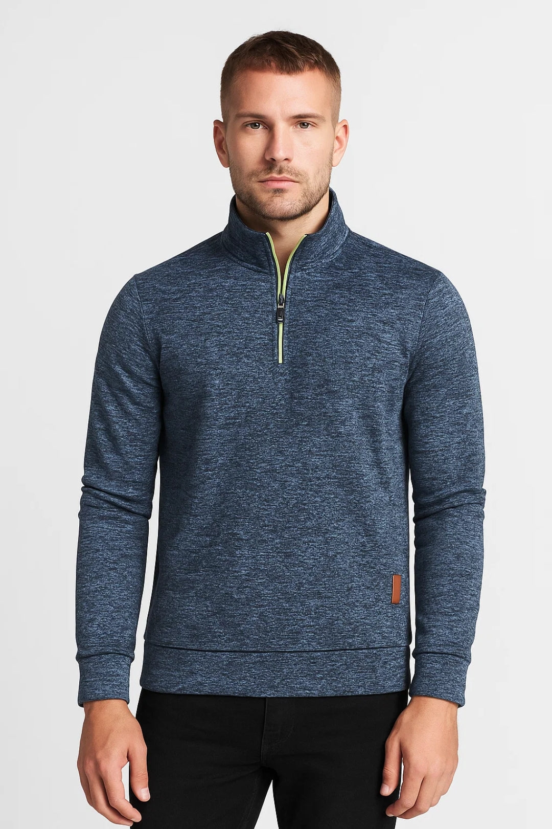 Sweter Męski | Zamek na Pół | Casual | Zima | Idealny na zimne dni