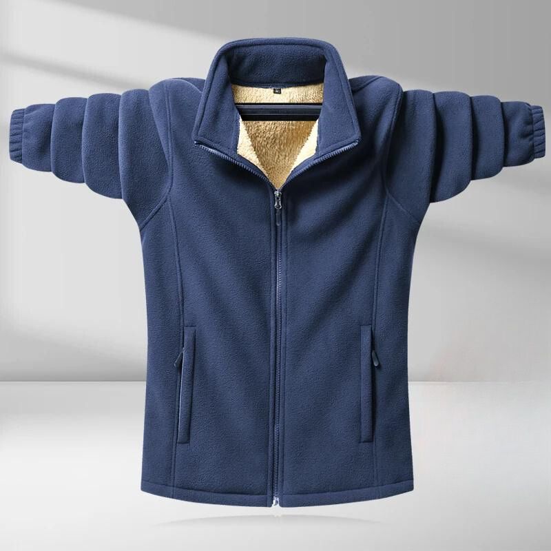 Męska Kurtka Casual z Zapięciem na Zamek | Idealna na Zimę