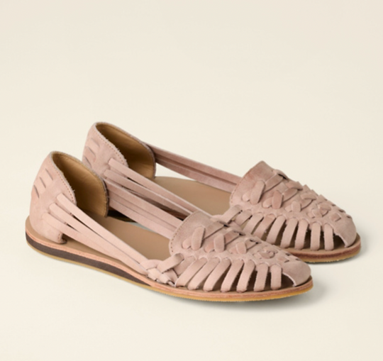 Runa | Damskie Skórzane Płaskie Buty - Oddychające Slip-On Loafers, Stylowe Casual Buty