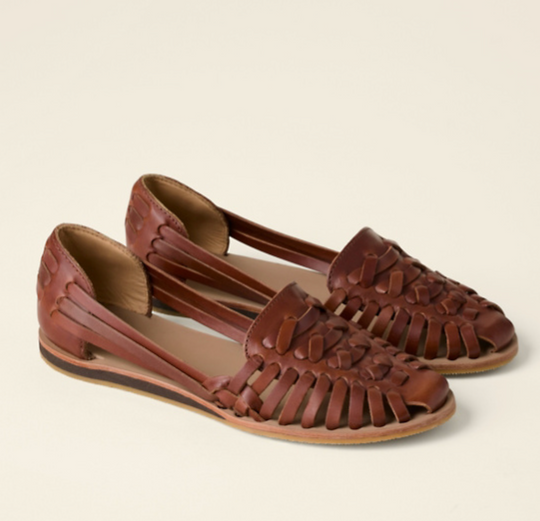 Runa | Damskie Skórzane Płaskie Buty - Oddychające Slip-On Loafers, Stylowe Casual Buty