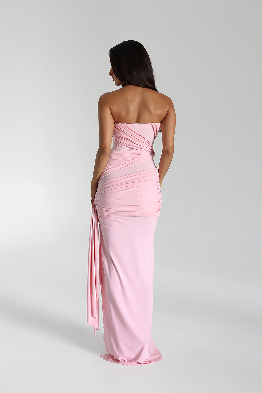 Serena – Bezramienna Sukienka Maxi