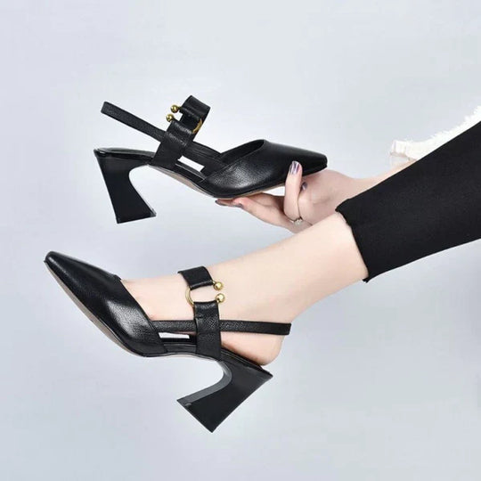 Heulwen | Orthopedyczne Buty na Obcasie - Wygodne Eleganckie Buty z Wąskim Noskiem