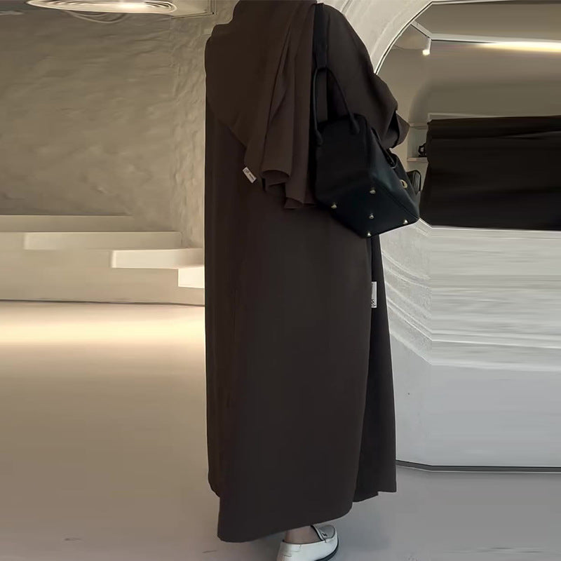 Długi Płaszcz Oversize z Prosto Cięciem dla Kobiet | Idealny na Zimę