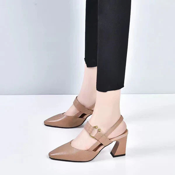 Heulwen | Orthopedyczne Buty na Obcasie - Wygodne Eleganckie Buty z Wąskim Noskiem