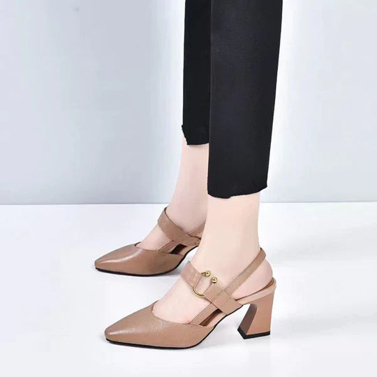 Heulwen | Orthopedyczne Buty na Obcasie - Wygodne Eleganckie Buty z Wąskim Noskiem