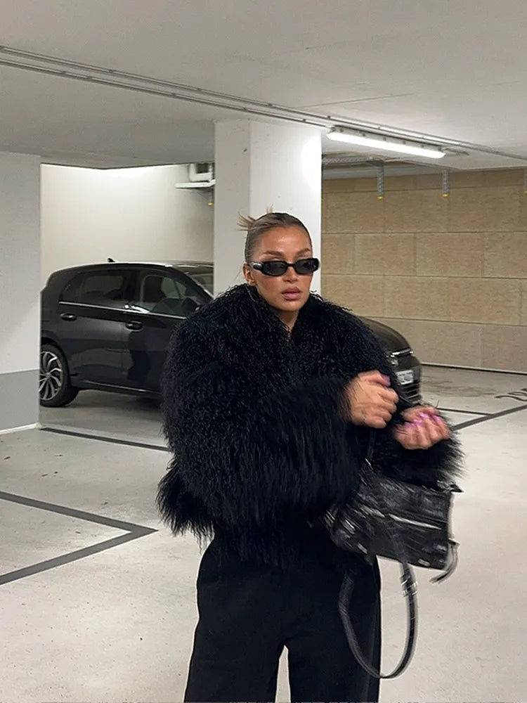 Długi Płaszcz z Luźnym Fasonem dla Kobiet | Idealny na Zimę