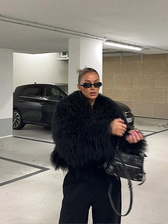 Długi Płaszcz z Luźnym Fasonem dla Kobiet | Idealny na Zimę