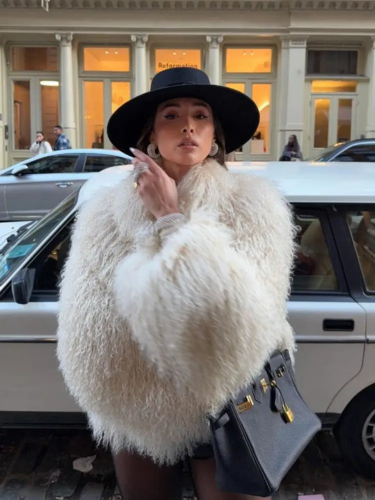 Długi Płaszcz z Luźnym Fasonem dla Kobiet | Idealny na Zimę