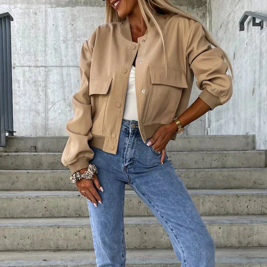 Luna - Stylowa Casual Kurtka dla Dams