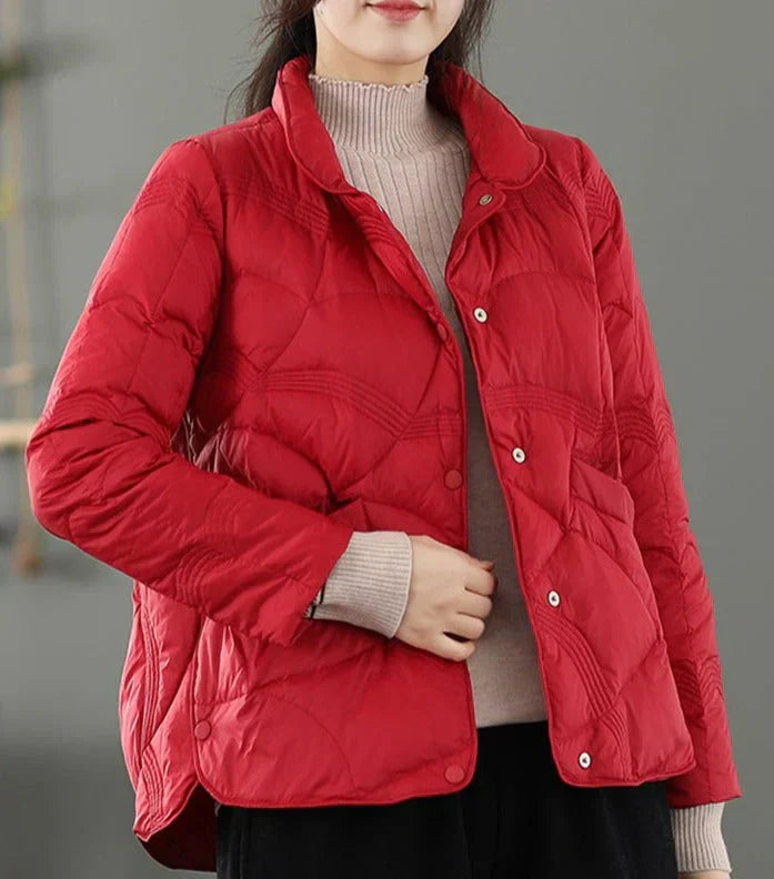 Kobieta | Kurtka Damska Lindy | Elegancka i Wygodna | Styl i Komfort na Każdą Okazję