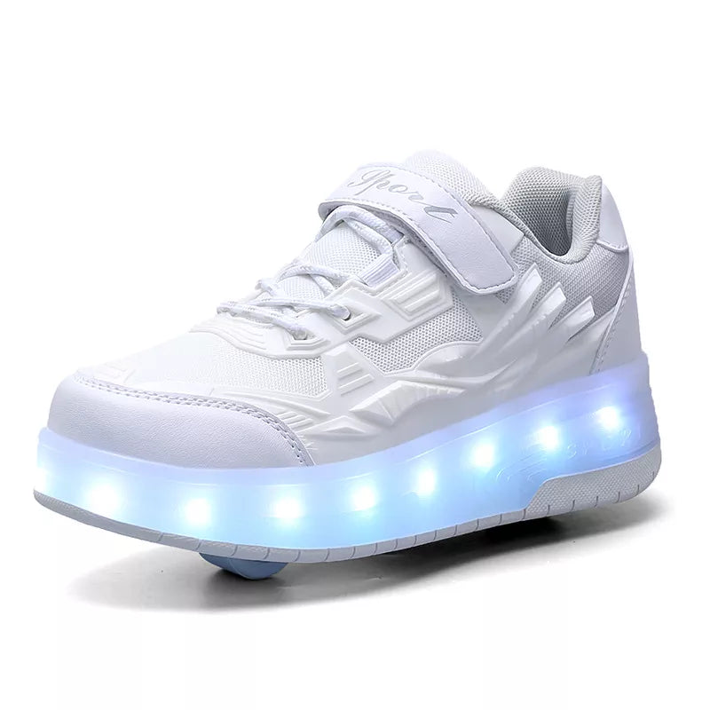 Rollix | Buty do jazdy na rolkach z 2 kołami – Trwałe sneakersy do jazdy na świeżym powietrzu