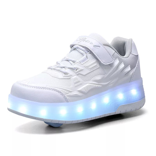 Rollix | Buty do jazdy na rolkach z 2 kołami – Trwałe sneakersy do jazdy na świeżym powietrzu