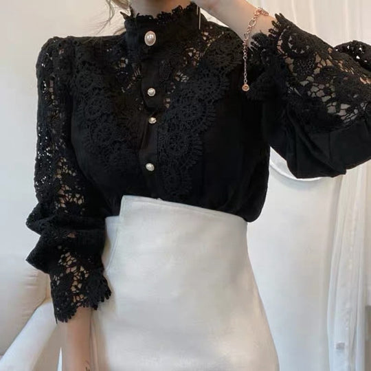 Evy | Elegancka Bluzka Koronkowa