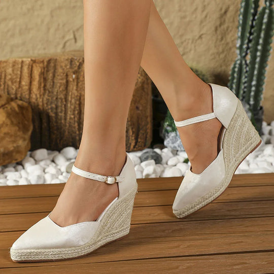 Raluca | Boho koturny sandały dla kobiet - Stylowe, wygodne, letnie buty