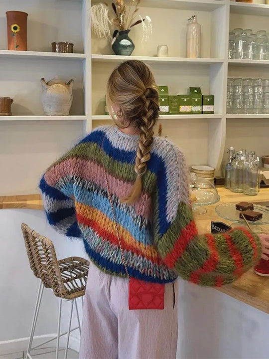 Izaline - Kolorowy Sweter