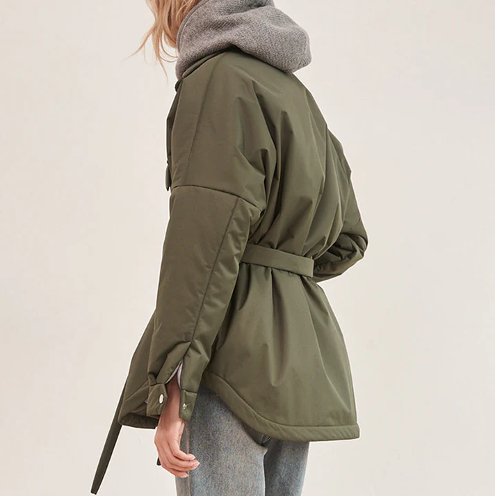 Kobieta | Płaszcz Zimowy Emy | Ciepły i Stylowy | Komfort i Elegancja na Chłodne Dni