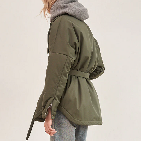 Kobieta | Płaszcz Zimowy Emy | Ciepły i Stylowy | Komfort i Elegancja na Chłodne Dni