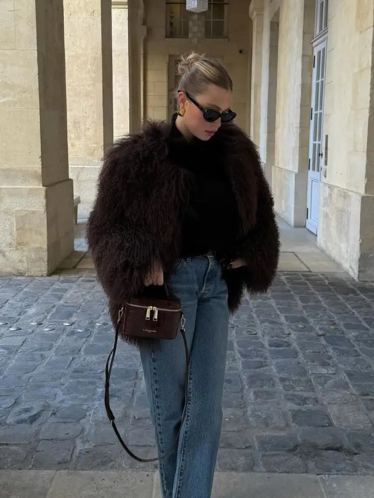 Długi Płaszcz z Luźnym Fasonem dla Kobiet | Idealny na Zimę