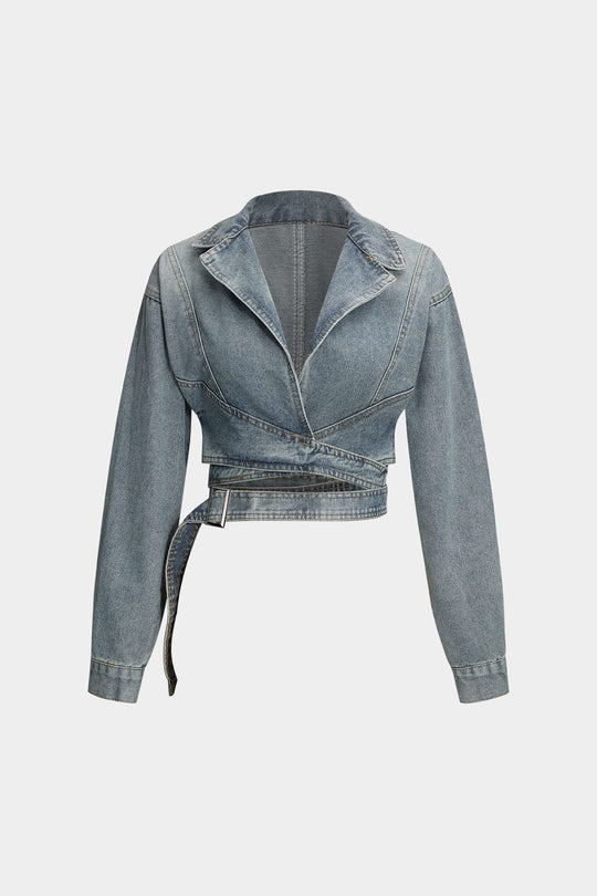 Diana | Krótka kurtka z denimu – Nowoczesna i kobieca