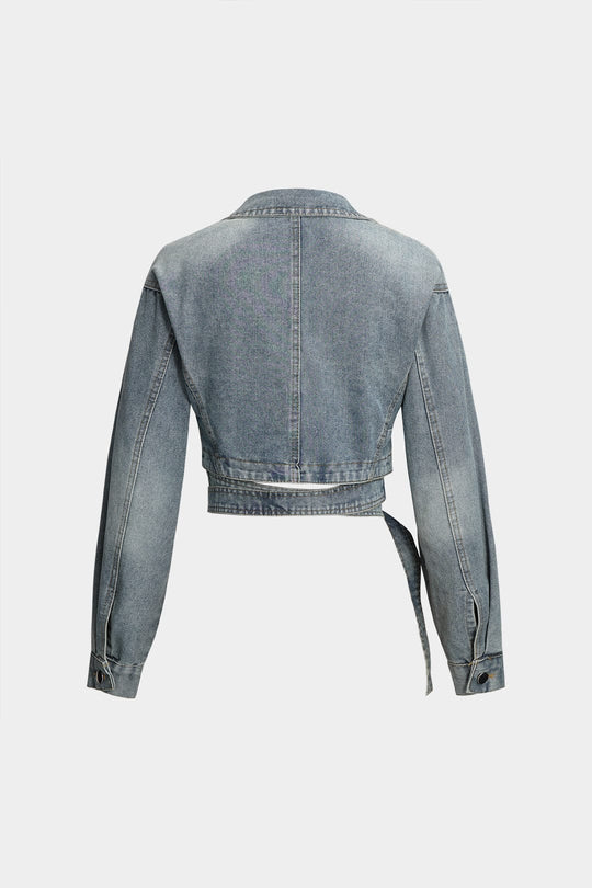 Diana | Krótka kurtka z denimu – Nowoczesna i kobieca