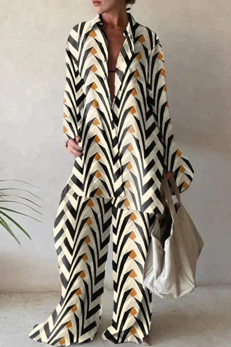 Katrina – Stylowy Letni Zestaw z Lnu