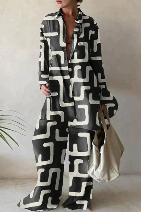 Katrina – Stylowy Letni Zestaw z Lnu