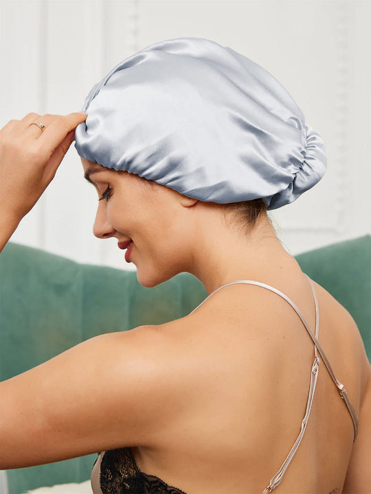 Adira - Komfortowy Stretch Satynowy Turban na Noc dla Kobiet