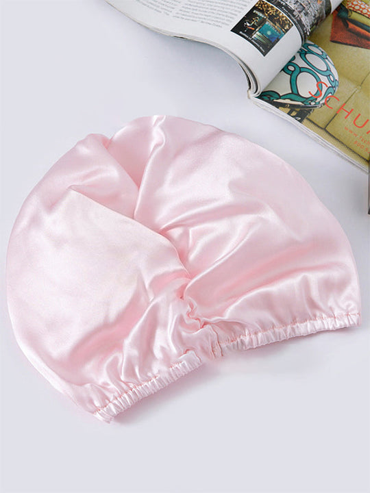 Adira - Komfortowy Stretch Satynowy Turban na Noc dla Kobiet