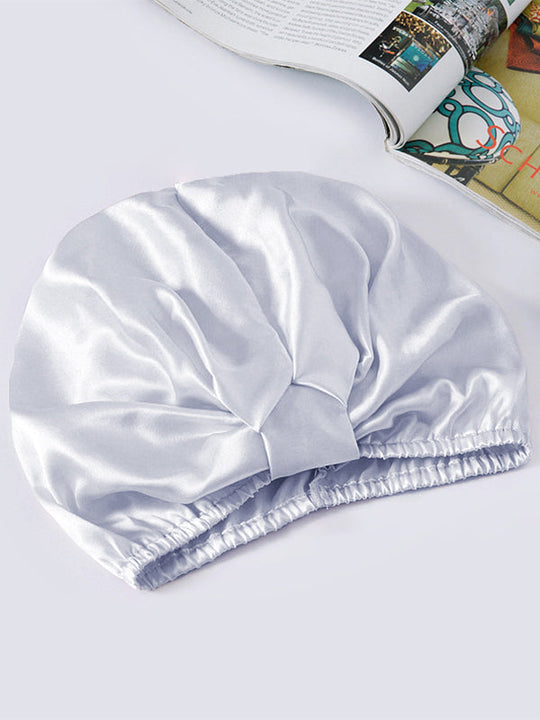 Adira - Komfortowy Stretch Satynowy Turban na Noc dla Kobiet