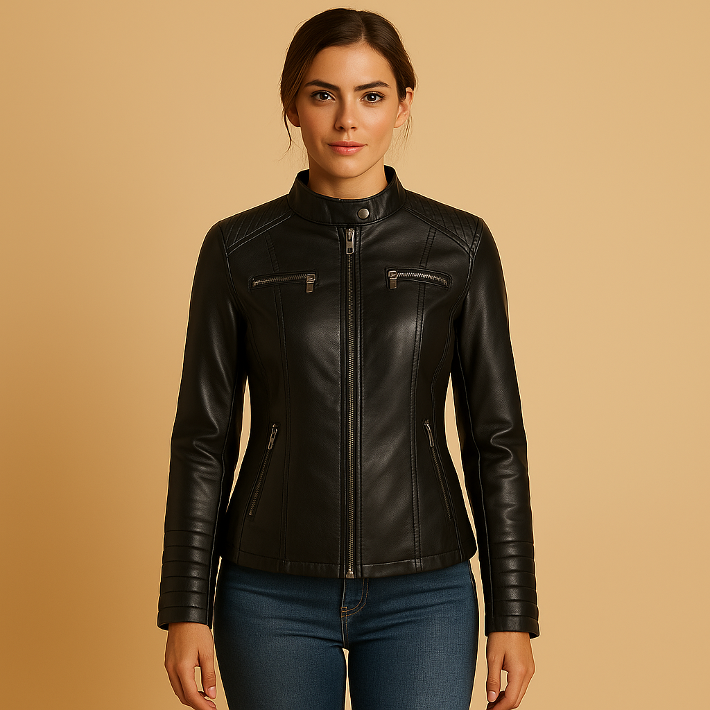 Elegancka taliowana kurtka dla kobiet | Annelies