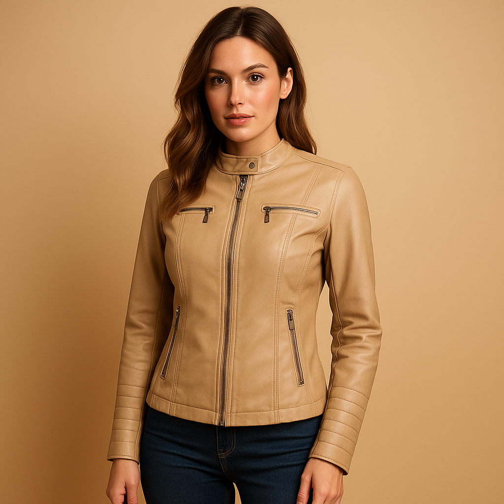 Elegancka taliowana kurtka dla kobiet | Annelies