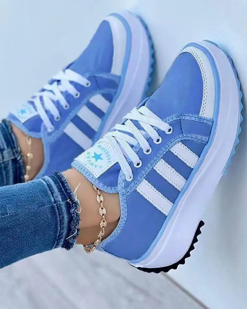 Cliodhna | Wygodne damskie sneakersy na platformie - stylowe, stonowane i lekkie