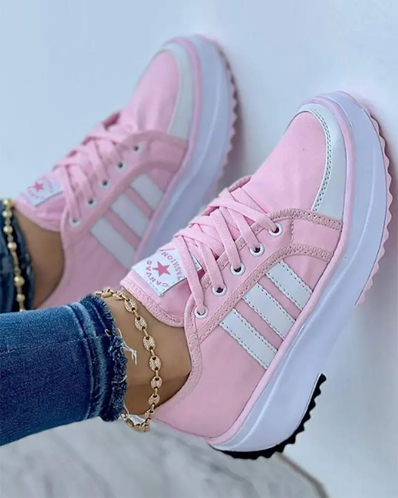 Cliodhna | Wygodne damskie sneakersy na platformie - stylowe, stonowane i lekkie