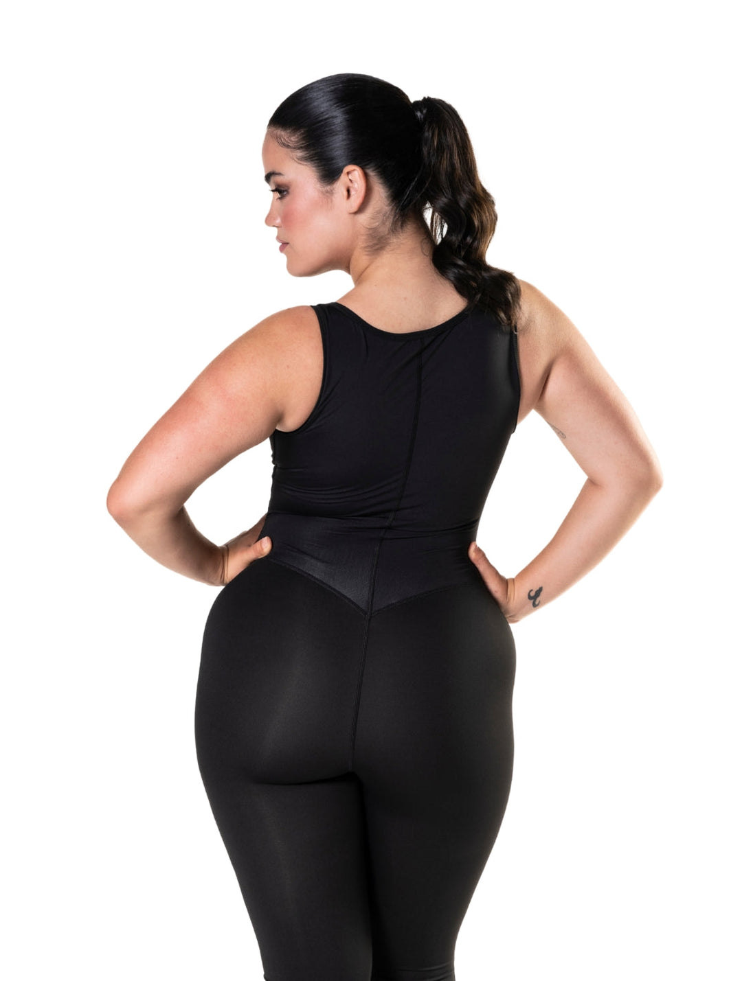 Catsuit z zamkiem