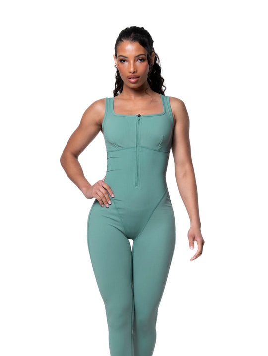 Catsuit z zamkiem