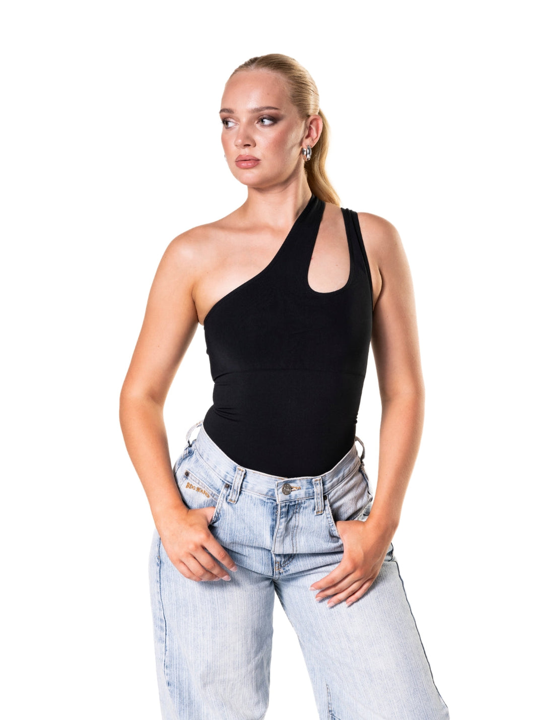 Body modelujące na jedno ramię