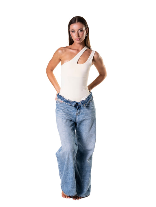 Body modelujące na jedno ramię