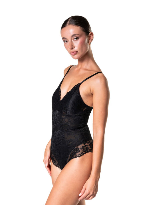 Body modelujące z koronką
