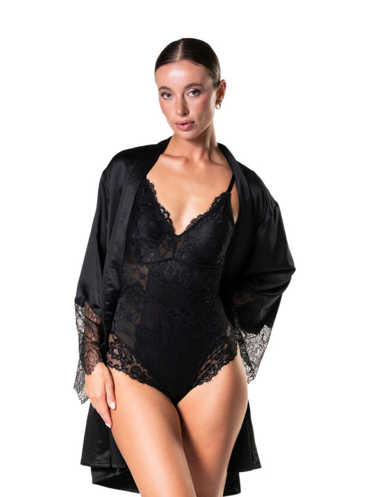 Body modelujące z koronką