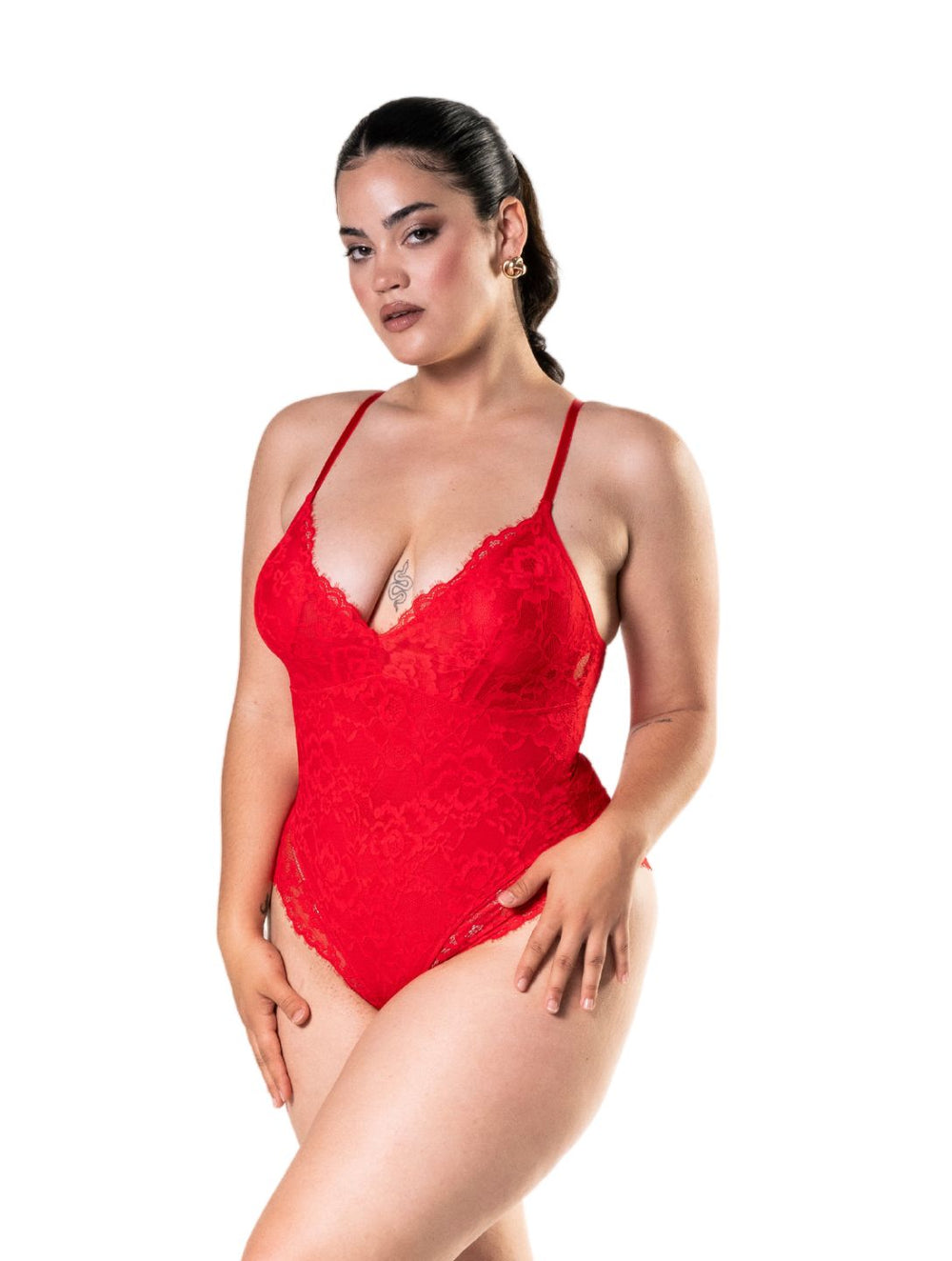 Body modelujące z koronką