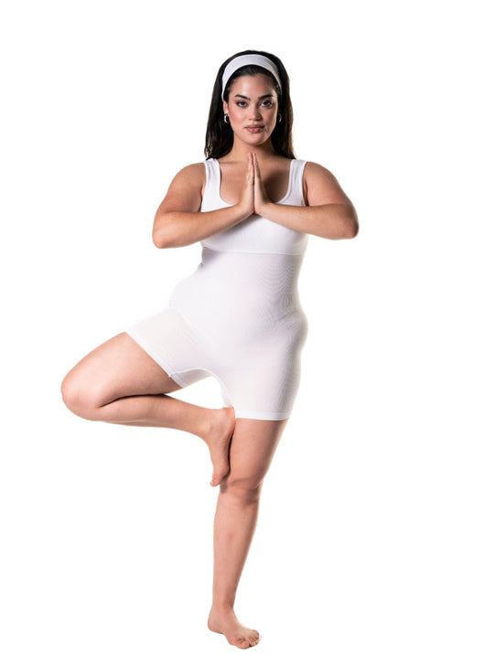 Kombinezon Shapewear z Kwadratowym Dekoltem